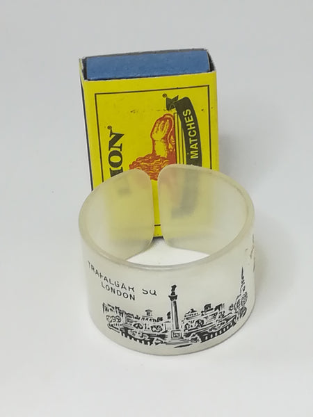 Miniature Napkin Ring (Trafalgar SQ London) (Miniature, suitable for printer's tray)
