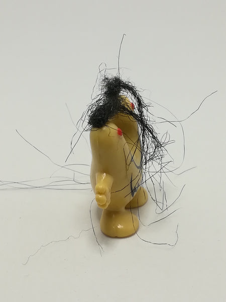 Miniature Brown Troll Black Hair (Miniature, suitable for printer's tray)