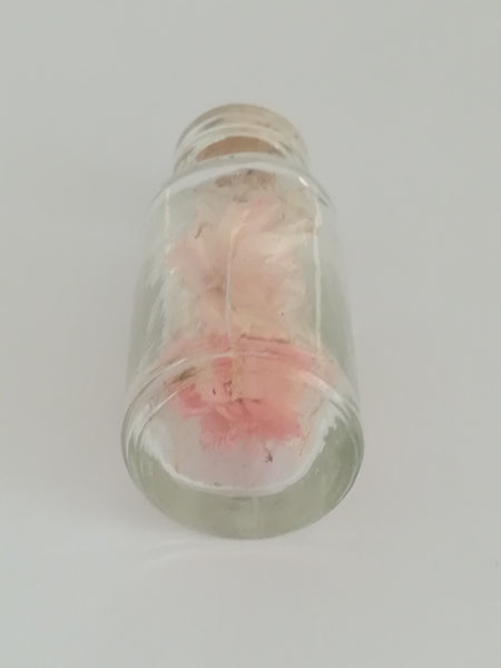 Miniature Bottle Glass Flowers Inside (Miniature, suitable for printer's tray)