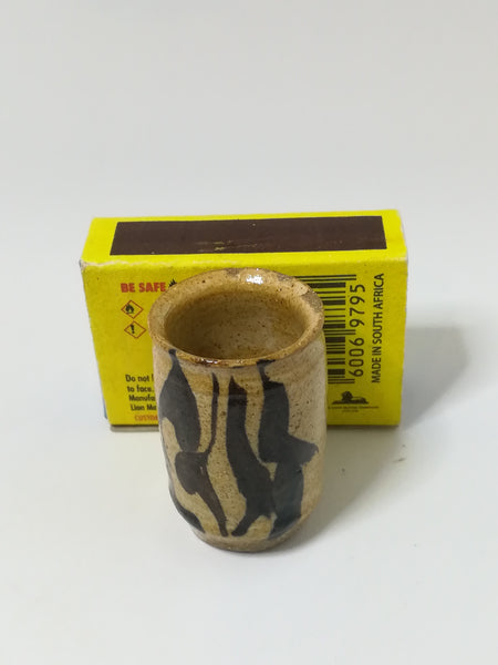 Miniature Ceramic Glazed Vase (Miniature, suitable for printer's tray)