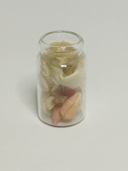 Miniature Bottle Colourful Shells (Miniature, suitable for printer's tray)
