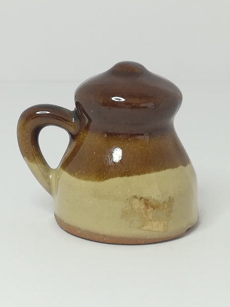 Miniature Teapot Ceramic Glazed (Miniature, suitable for printer's tray)