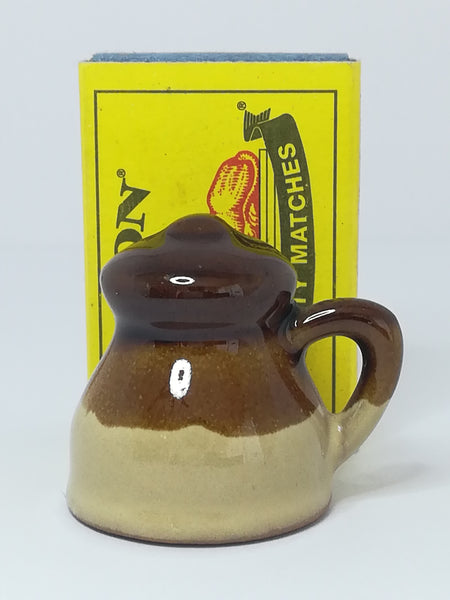 Miniature Teapot Ceramic Glazed (Miniature, suitable for printer's tray)