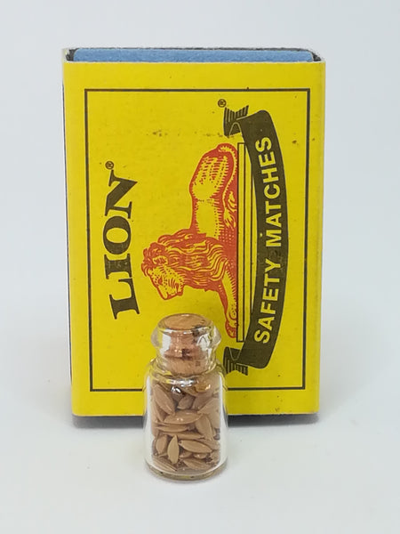 Miniature Glass Bottle Seeds (Miniature, suitable for printer's tray)