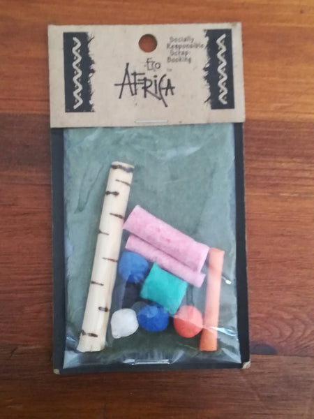 Embellishment on 'Recycled' Beads Assortment (Eco-Africa)