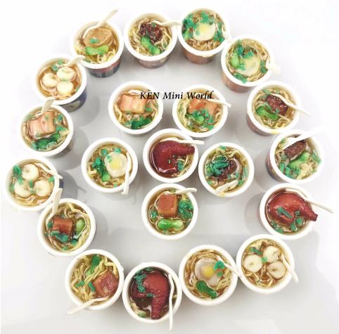 Miniature Instant Noodles (Miniature, suitable for printer's tray)