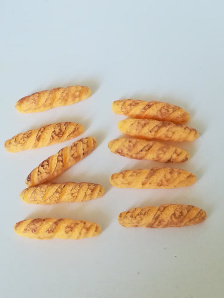 Miniature Baguettes Bread Rolls (Miniature, suitable for printer's tray)