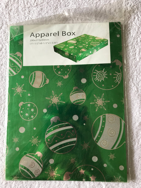 Gift Box Apparel Packaging Christmas (290mm x 215mm x 40mm)