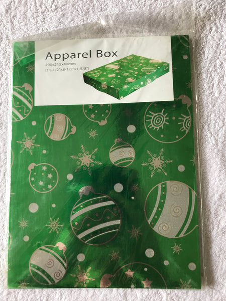 Gift Box Apparel Packaging Christmas (290mm x 215mm x 40mm)