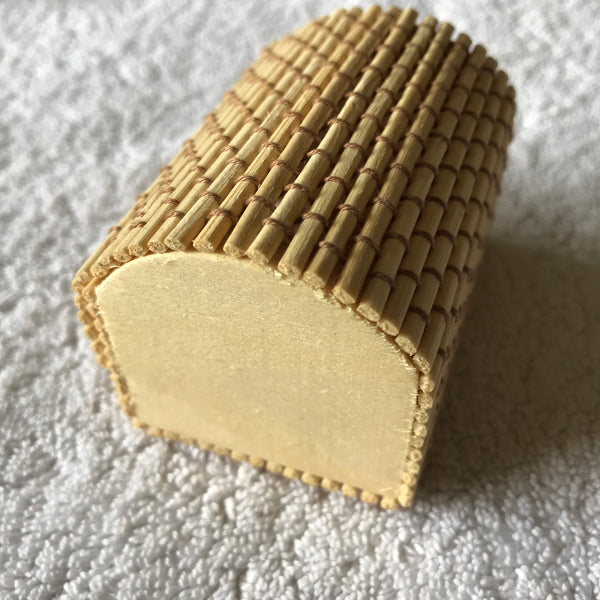 Gift Box Brown Stitching (70mm x 55mm x 50mm)