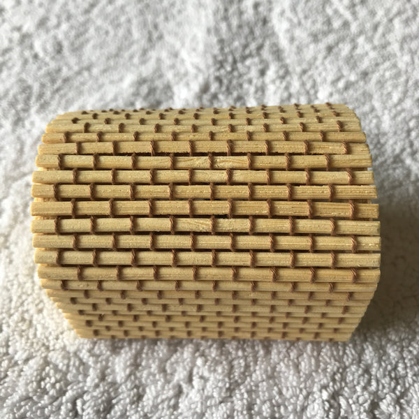 Gift Box Brown Stitching (70mm x 55mm x 50mm)