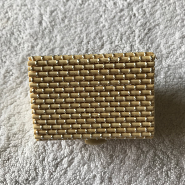 Gift Box Silver Stitching (70mm x 55mm x 50mm)