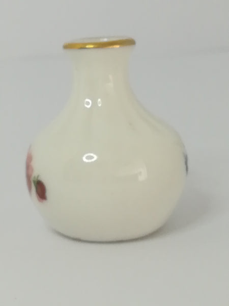 Miniature Ceramic White Flower Vase (Miniature, suitable for printer's tray)