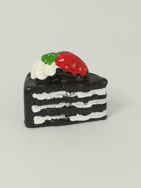Miniature Slices Chocolate Cake (Miniature, suitable for printer's tray)