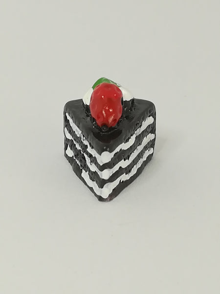 Miniature Slices Chocolate Cake (Miniature, suitable for printer's tray)