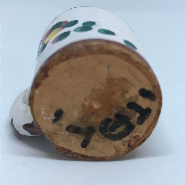 Miniature Mug Ceramic Floral (Miniature, suitable for printer's tray)