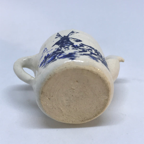 Miniature 'Delft' Teapot / Coffee Pot (Miniature, suitable for printer's tray)