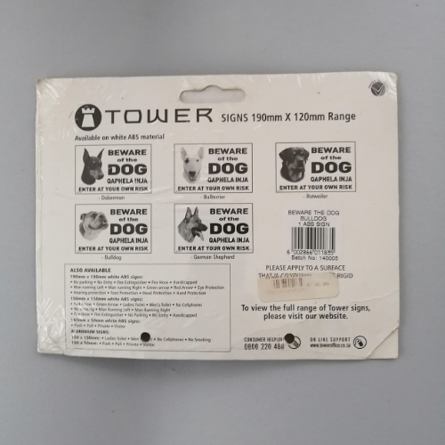 Beware of the Dog - Sign