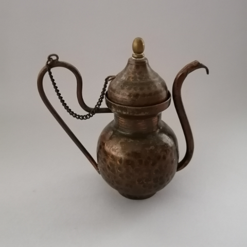 Small 'Copper' Holy Water Sprikler with Lid and Chain