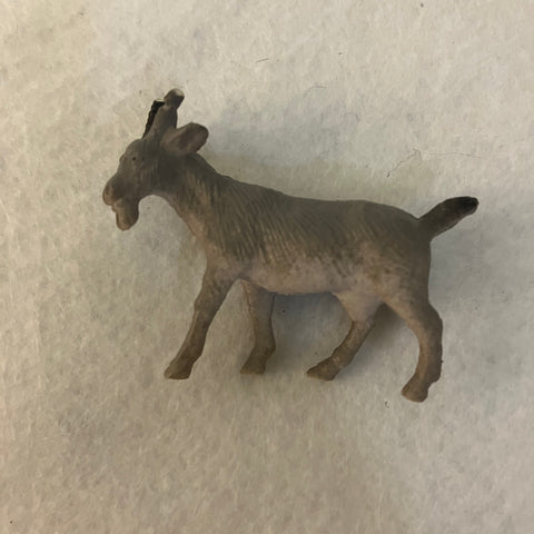 Miniature Plastic Goat (Miniature, suitable for printer's tray)