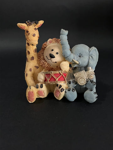Musical Trio Animals (Small Ornament)