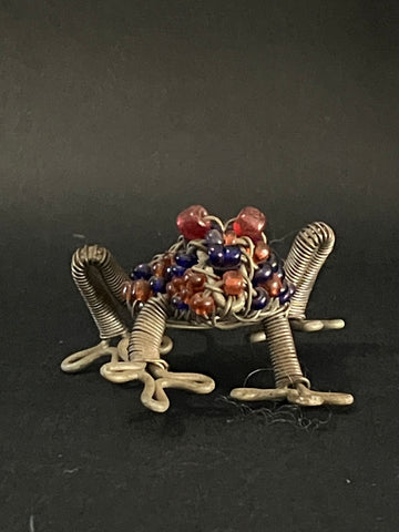 Wire Beaded Frog / Toad for Keyring (Miniature, suitable for printer's tray)