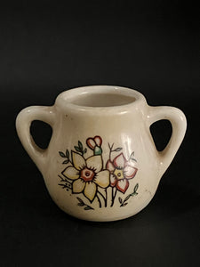 Ceramic Sugar Bowl, 1970's-style, 'earthenware'-style (Miniature, suitable for printer's tray)