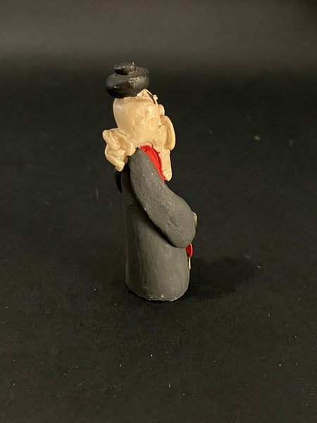Priest Wooden Figurine (Miniature, suitable for printer's tray)