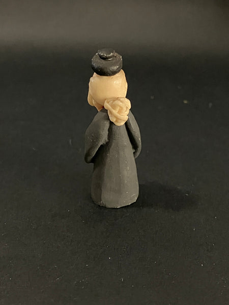 Priest Wooden Figurine (Miniature, suitable for printer's tray)
