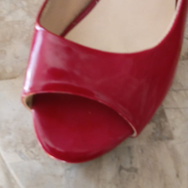 Shoes Heel, Red Patent, Esdra