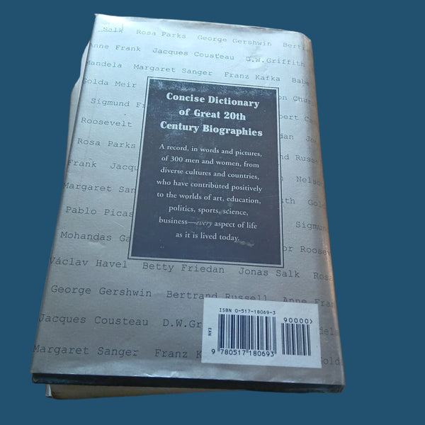 Concise Dictionary of Great 20th Century Biographies (Kathryn Knox Soman)