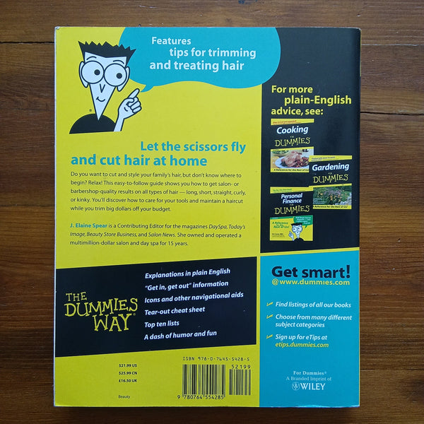 Haircutting for Dummies (J. Elaine Spear)
