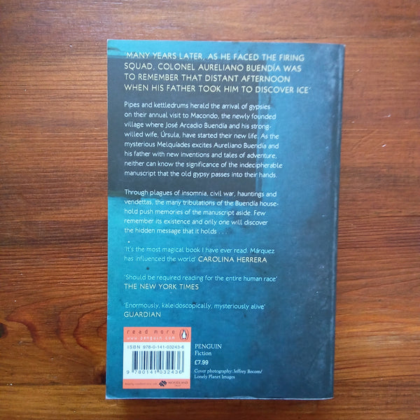 One Hundred Years of Solitude (Gabriel Garcia Marquez)