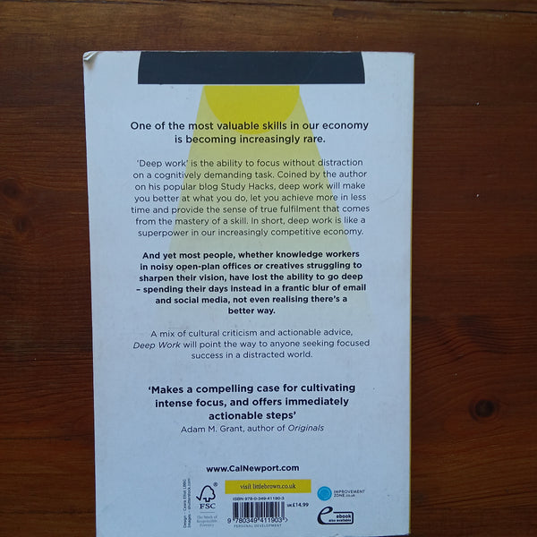 Deep Work (Cal Newport)