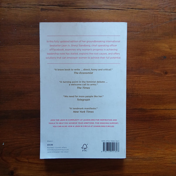 Lean In - Women, Work, and the Will to Lead (Sheryl Sandberg)