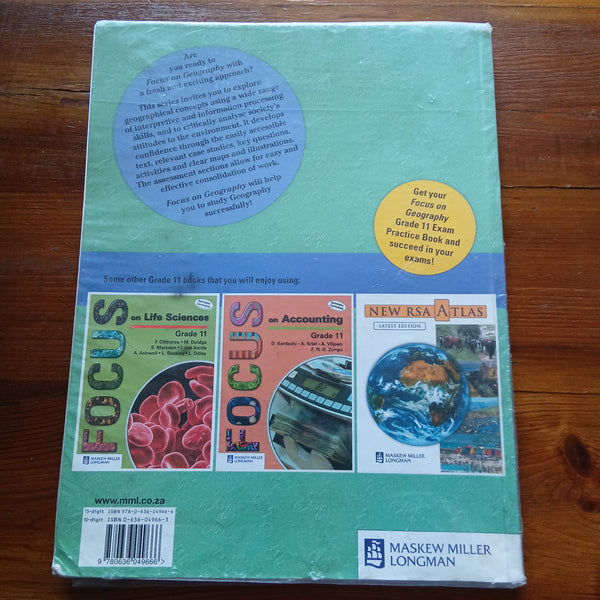 Focus on Geography - Grade 11