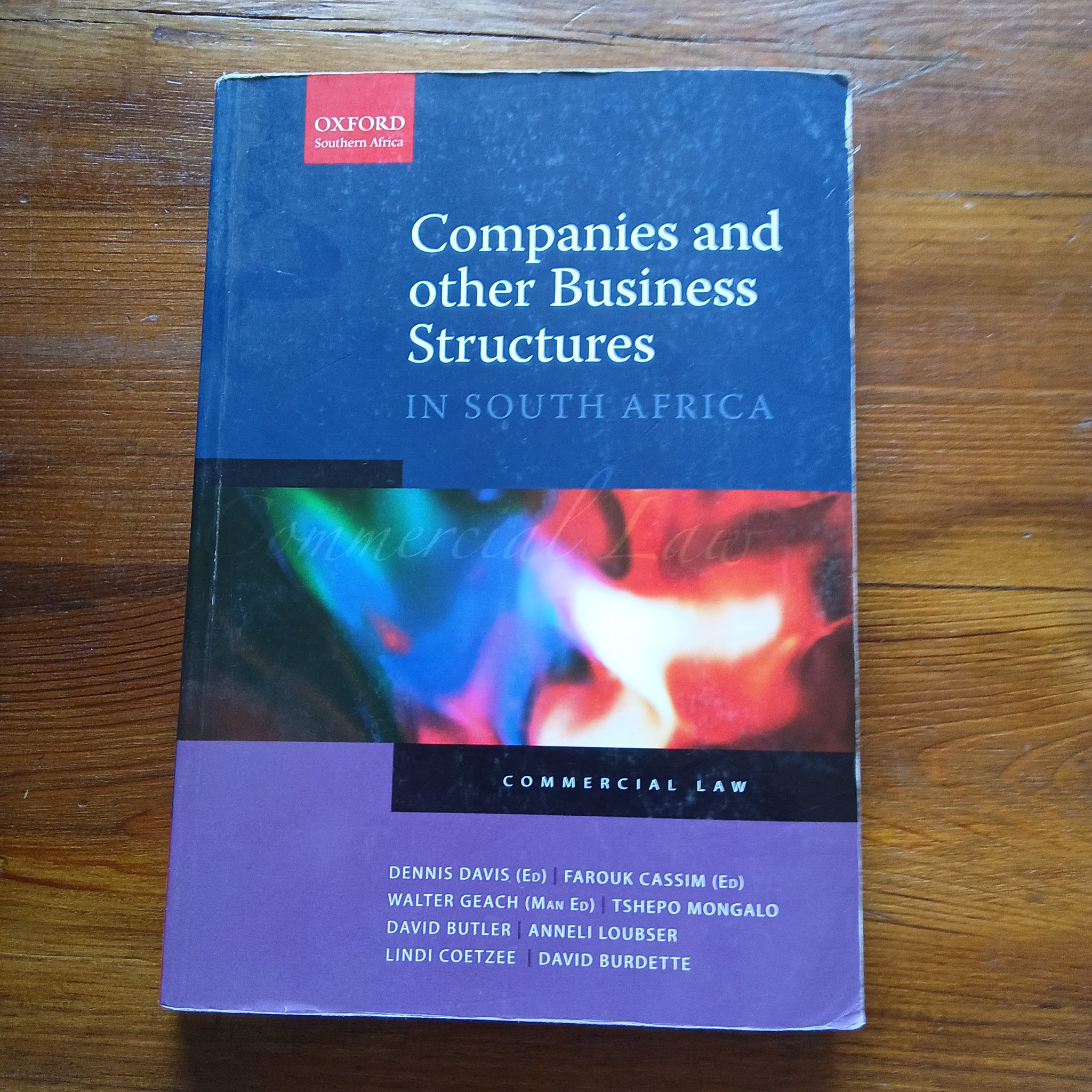 Companies and Other Business Structures in South Africa (Dennis Davis, David Butler et al.)