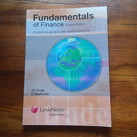 Fundamentals of Finance - Fourth Edition (JH Kriek)