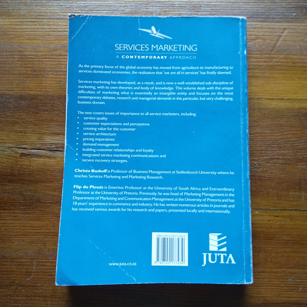 Services Marketing - A Contemporary Approach (Christo Boshoff & Flip du Plessis)
