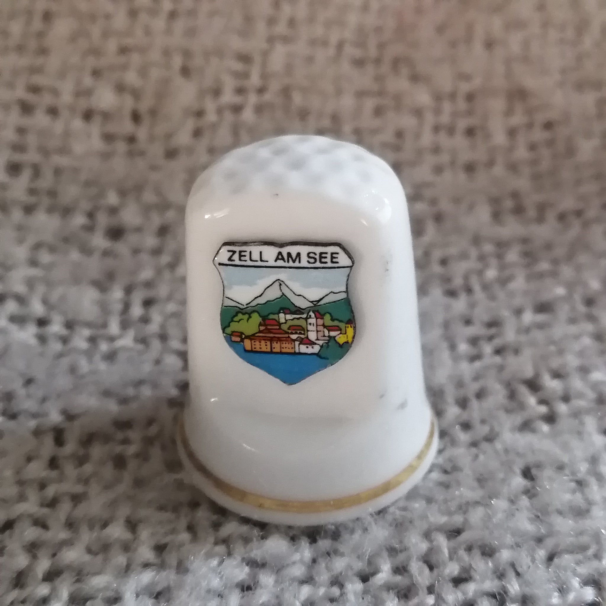 Thimble Souvenir Zell Am See (suitable for Printer's Tray)