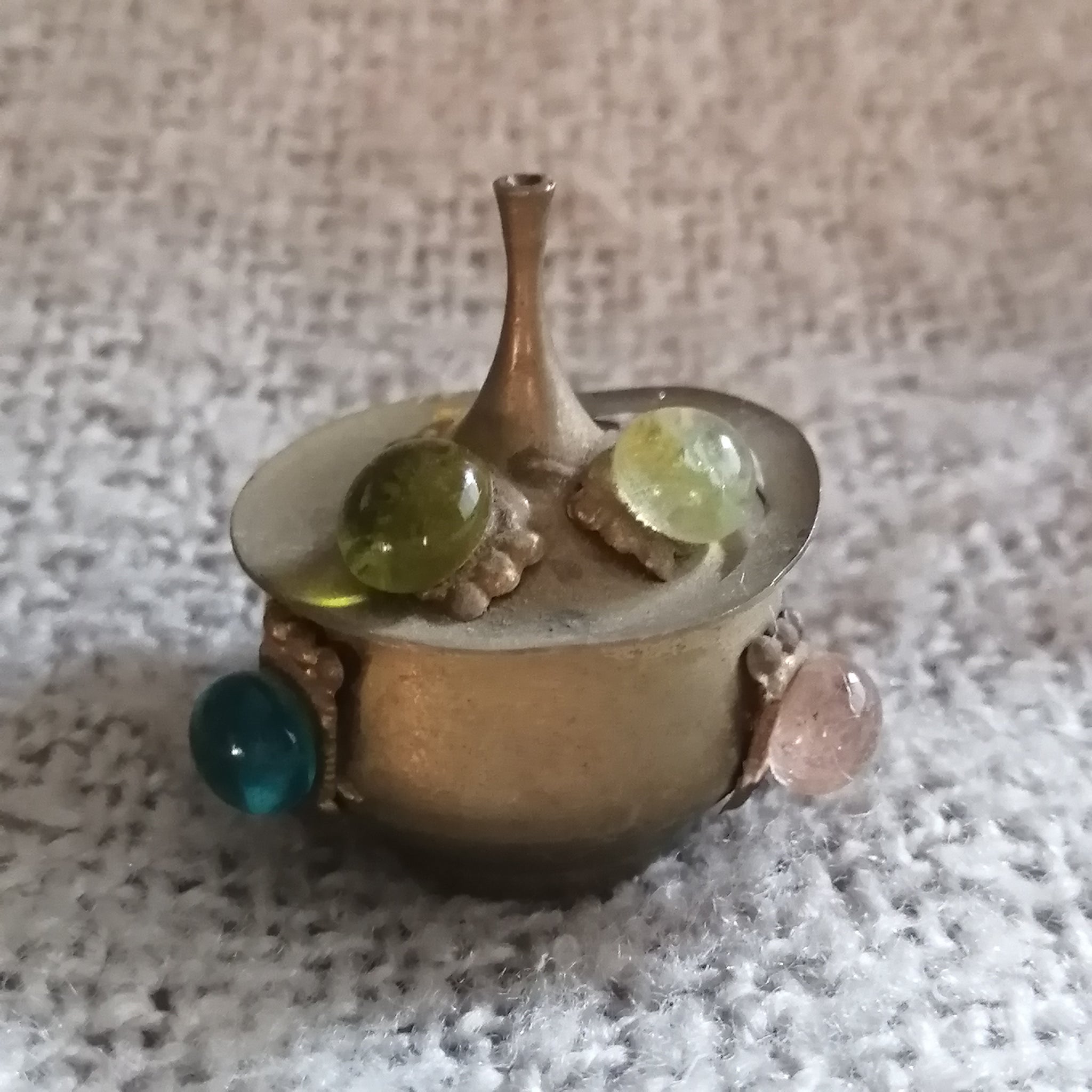 Burner bejewelled decorative (Miniature, suitable for Printer's Tray)