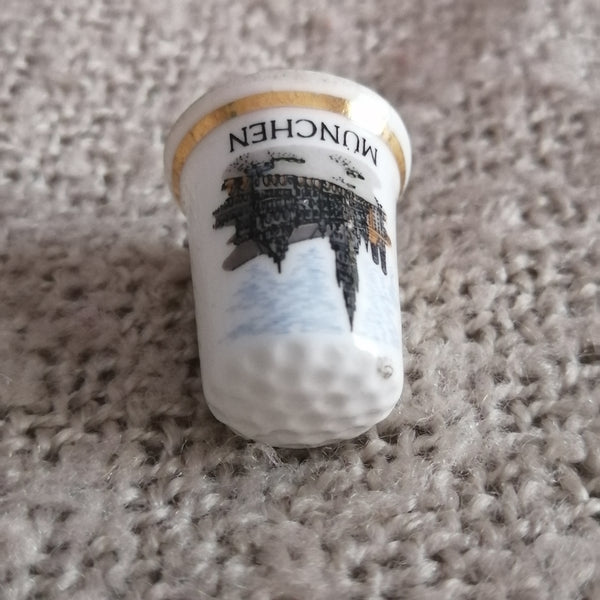 Munchen Souvenir Thimble (suitable for Printer's Tray)