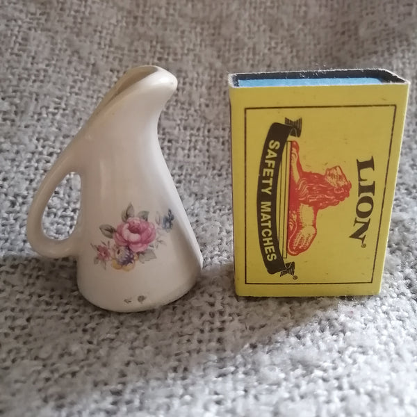 Pitcher Ceramic Floral (Miniature, suitable for Printer's Tray)