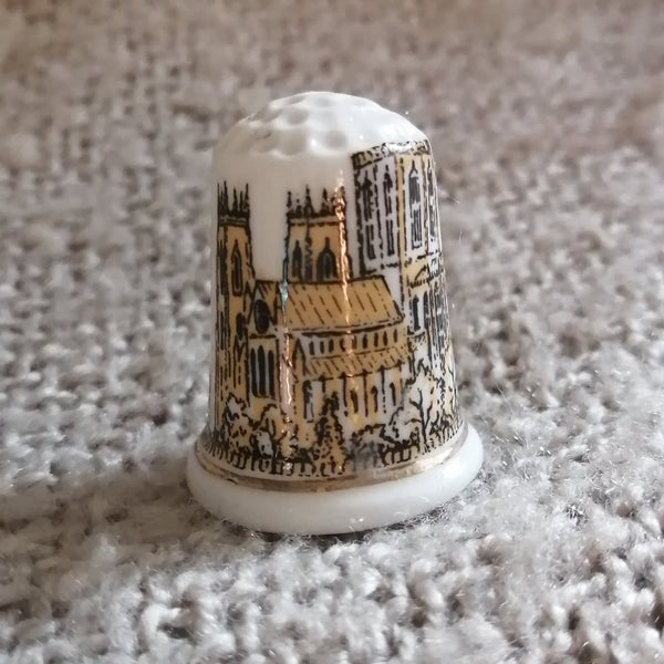York Minster Souvenir Thimble (suitable for Printer's Tray)