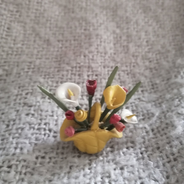 Bouquet Flowers Fimo (Miniature, suitable for Printer's Tray)