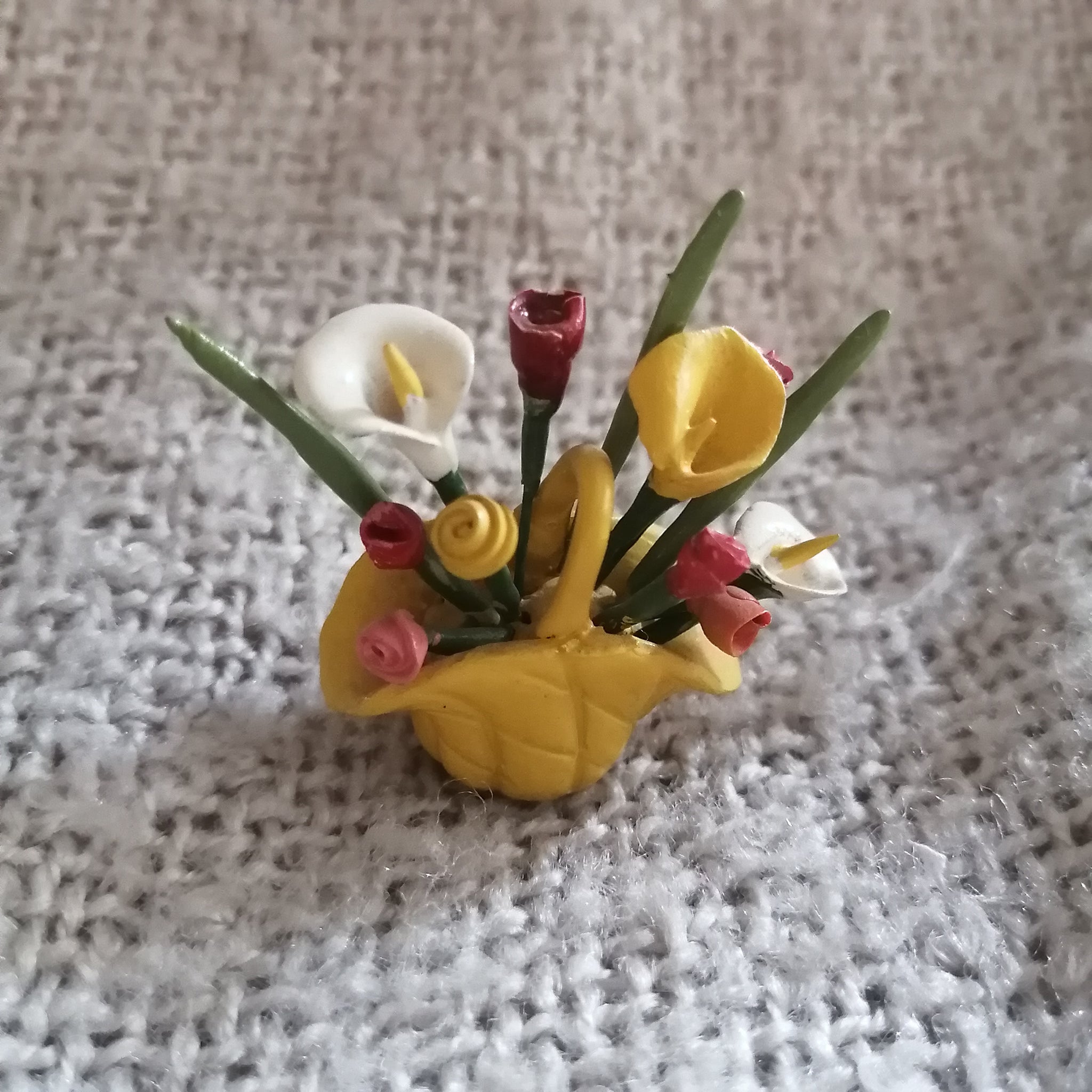 Bouquet Flowers Fimo (Miniature, suitable for Printer's Tray)