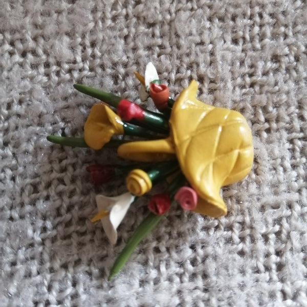 Bouquet Flowers Fimo (Miniature, suitable for Printer's Tray)