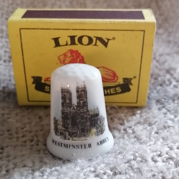 Thimble Souvenir Westminster (suitable for Printer's Tray)