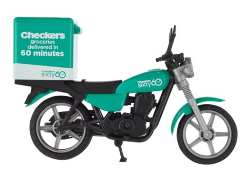 Checkers Sixty60 Limited Edition Motorbike 1:12