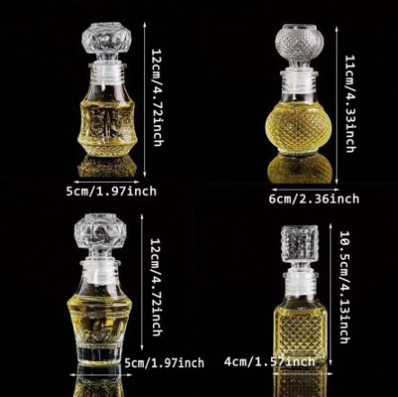 Vintage Split Bottle 'Crystal'